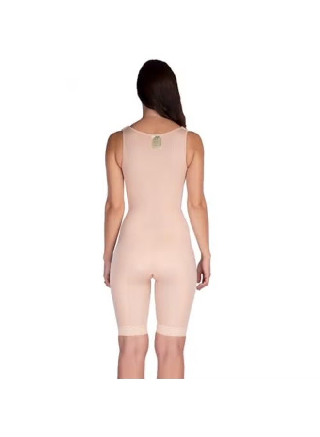 LIPOELASTIC VF Body Variant – Liposuction Compression Garment, Postpartum Belly Binder, Full Body Girdle for Women (Natural, - Image 2
